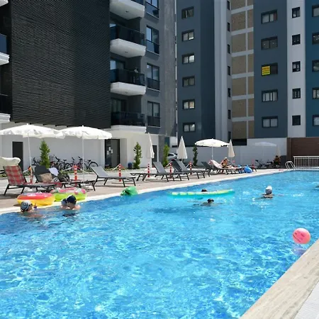 0017 White Sail Cozy 1-bedroom Steps From Yekta Mall In Mahmutlar, 公寓 *