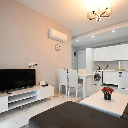 0017 White Sail Cozy 1-bedroom Steps From Yekta Mall In Mahmutlar, * 阿拉尼亚