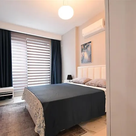 0017 White Sail Cozy 1-bedroom Steps From Yekta Mall In Mahmutlar, 公寓